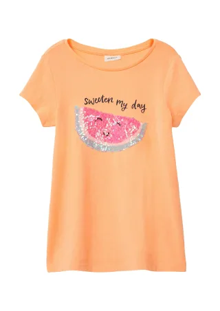 s.Oliver - T-Shirt orange - Gr. - 98