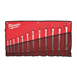 Milwaukee Doppel-Ringschlüssel, gekröpft 12-teiliges Set - 4932492738