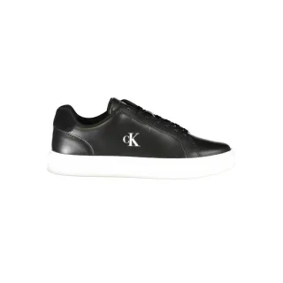 Calvin Klein Schwarzer Polyurethan Herren Sneaker