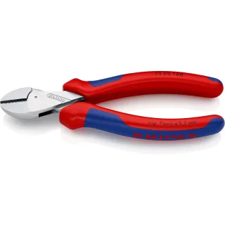 KNIPEX X-Cut Kompakt-Seitenschneider verchromt - 7305160