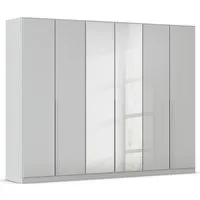 OTTO home Drehtürenschrank Kleiderschrank Kleiderschränke Schrank Garderobe AGORDO mit Glasfront (in zwei Griff-Farben, Breiten 91-405 cm) durchdachte Innenausstattung, in 8 Breiten und 2 Höhen MADE IN GERMANY