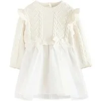 Baker by Ted Baker Strickkleid Baker by Ted Baker Strickkleid mit Mesh (1-tlg)