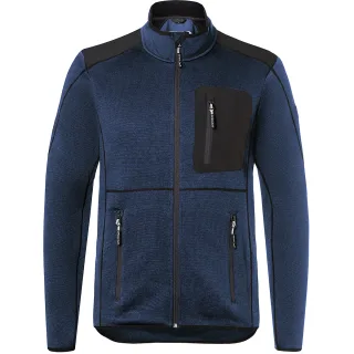 KÜBLER WEATHER Strickjacke dunkelblau/schwarz L - 1443 6339-4899-L