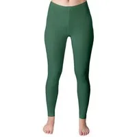 HERMKO Leggings 1720 Bio-Baumwolle, Gummizug am Bund, Feinripp, basic