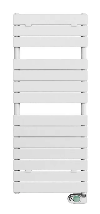 Neuesbad Badheizkörper Stripe B:500, H:1213mm, weiss, elektrisch, Thermostat chrom NB1PE1211