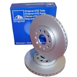 2 ATE Bremsscheiben vorne 239mm Ford Courier Escort Fiesta Ka Orion Puma Mazda 121