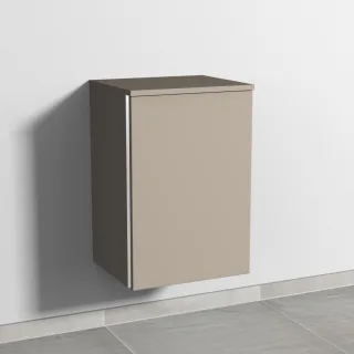 Sanipa 3way Unterschrank mit 1 Tür, Sandgrau-Matt, BS14167 BS14167