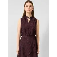 QS Blusentop Bluse Blusentop aus Viskosemix