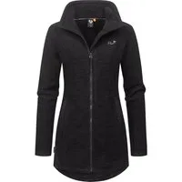 Ragwear Strickjacke Miram Melange Kuschelige Übergangsjacke in Strick-Optik