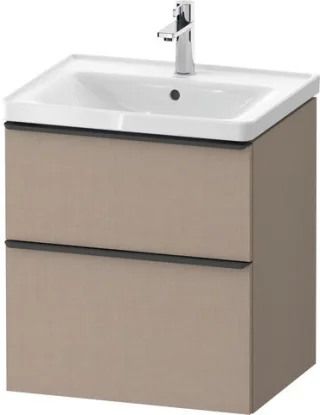 Duravit D-Neo Waschtischunterbau wandhängend Leinen Matt 584x452x625 mm - DE43590BD750000 DE43590BD750000