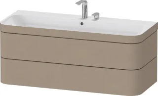 Duravit Happy D.2 Plus c-bonded Set wandhängend Leinen 1175x490x480 mm - HP4639E75750000 HP4639E75750000