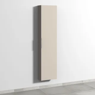 Sanipa 3way Hochschrank mit 1 Tür, Kaschmir-Matt UP1651U