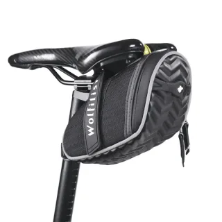 Wolfilist Bike Saddle Bag 0.5L Large Capacity Waterproof 0.2kg Lightweight Bicycle Seat Bag Package for Mountain Road Bi