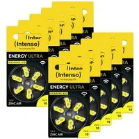 Intenso Intenso Hörgerätebatterie PR70-10 1.45 V 60 St. 86 mAh Zink-Luft 75044 Knopfzelle