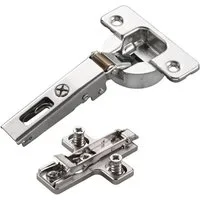 Salice Möbelbeschlag 2 x Salice Topfband S700 110° Bohrbild T45 Nickel matt MPL E (2 St)