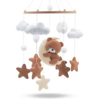 Babykajo Mobile, (1-tlg., Baby Mobile), Baby mobiles mit süßen Tierchen Designs