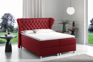 Boxspringbett Schlafzimmerbett LORENZO 120x200cm in div. Farbvarianten