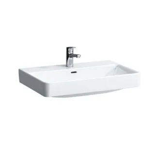 LAUFEN Pro S Aufsatz Waschtisch 8169670001091 70x46,5 cm, weiß, mit Überlauf, ohne Hahgnloch