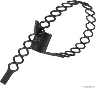 HERTH&BUSS Kabelbinder, Ø 5 mm, 10 x 200 mm, PA 6.6, wiederverschließbar schwarz - 50266526