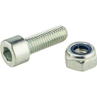 HALDER Schraube, Mutter - Set für Simplex - Schonhammer, Aluminiumgehäuse - 3122.059