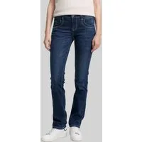 TOM TAILOR Straight-Jeans Jeanshosen TTALEXA STRAIGHT Jeans