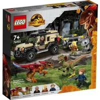 LEGO® LEGO® Jurassic World 76951 Pyroraptor & Dilophosaurus Transport Konstruktionsspielsteine, (254 St)