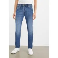 Jack & Jones Slim-fit-Jeans JJIGLENN mit Used-Look und Stretchkomfort Abriebeffekte, modisch, slim fit, Baumwollmischung