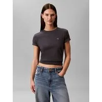Calvin Klein Jeans T-Shirt SS MONOGRAM CREW TEE Mit Rundhalsausschnitt
