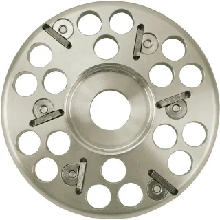 Kerbl Klauenschneidscheibe 6Cut Alu, Profi, 120 mm - 16318
