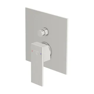 Steinberg Serie 160 Wannenarmatur Unterputz, mit Umsteller, brushed nickel, 160 2103 3 BN 160 2103 3 BN