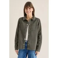 CECIL Kurzjacke in Denim-Optik