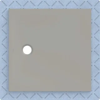 Geberit CleanFloor30 Duschfläche integriert, mit Dichtvlies, grau: 90x90cm,, 551011291 551011291
