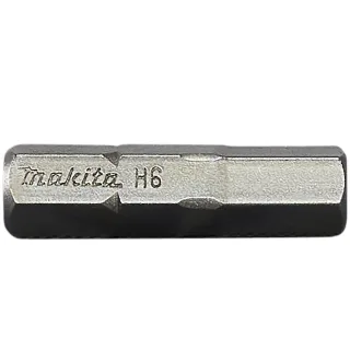 Makita Bit 6-kant H6.0, 3 Stück - H6.0 - 25 mm - B-23721