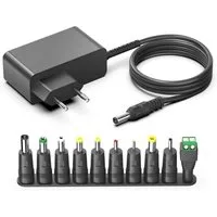 HKY 12V 2.5A AC Adapter für Tekstor Primebook C13 P14 C11, Primetab T13B Notebook-Netzteil (TechniSat Multyradio 4.0 Internetradio IP-Kamera der Dericam)