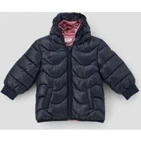 s.Oliver Winterjacke Outdoor-Jacke Steppjacke mit gerüschter Kapuze
