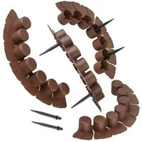HTI-Living Rasenkante Rasenkante Palisade 4-teilig Nessa, Set, 4 Module, Beeteinfassung