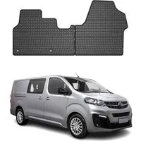OMAC Auto-Fußmatten für Opel Vivaro C 2019-2024 Schwarz TPE Automatten (2 St), für Opel Vivaro C 2019-2024 Opel Vivaro C 2019-2024, Antirutsch,Wasserfest,Einfache Installation