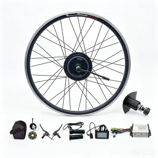 [EU Direct] CSC SW900 48V 500W Rear Spline Geared Wheel Ebike Conversion Kit, Up to 40km/h Speed Power Hub Motor Fits Ma