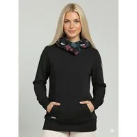 Ragwear Sweatshirt ANGELLIKA FLOWERS O mit Kapuze