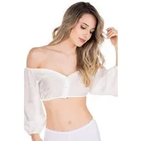 Spieth & Wensky Dirndlbluse Dirndlbluse - GERM - schwarz, offweiß