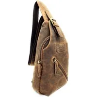 Lemasi Umhängetasche echt Leder Slingbag Crossbody Bag Crossbag
