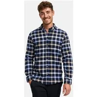 Kronstadt Langarmhemd Herren KSDean Check Herrenhemd Langarm Carohemd mit Button-Down-Kragen