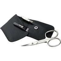 ERBE Maniküre-Etui Siena, 3 tlg., Taschen-Lederetui