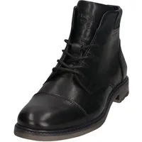 bugatti Schnürboots Stiefel, Schnürstiefelette, Business-Boots mit Reißverschluss