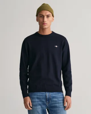 Gant Classic Cotton C-Neck Strickpullover