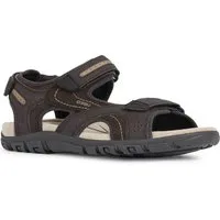 Geox UOMO SANDAL STRADA Sandale, Sommerschuh, Klettschuh, Outdoorsandale, im Trekking-Look