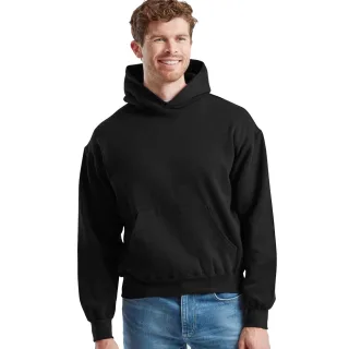 Fruit of the Loom - "Supercotton" Kapuzenpullover für Herren (Schwarz)