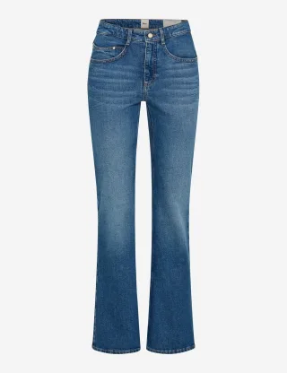 Brax Damen Boot Style MARY USED REGULAR BLUE, denim blau regular, Gr. 34