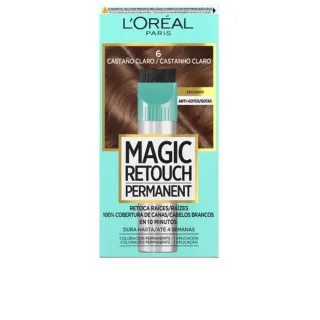 Magic Retouch Permanente Haarfarbe #6-hellbraun 1 Einheit
