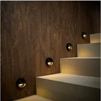 Lights4fun LED Gartenleuchte 4er Set Warmweiße Mini Solarleuchten für Zaun, Beetkante & Treppe